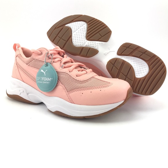 puma soft foam rosa